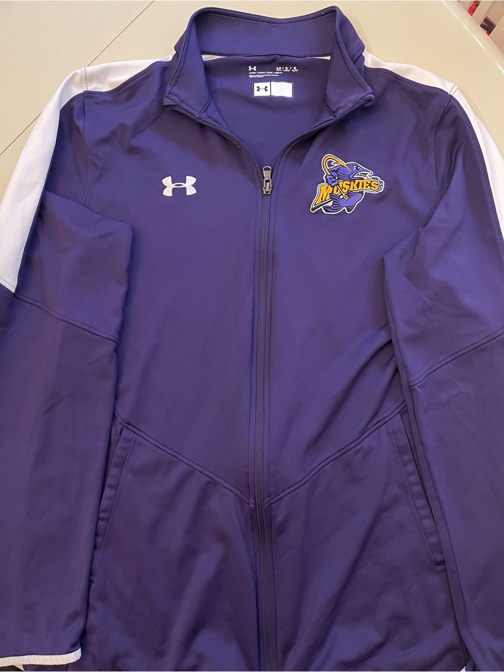 Under Armour-Full Zip Track Jacket-Team - Large